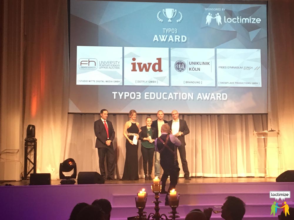 TYPO3 Award 2016 - Winner Category Eduction